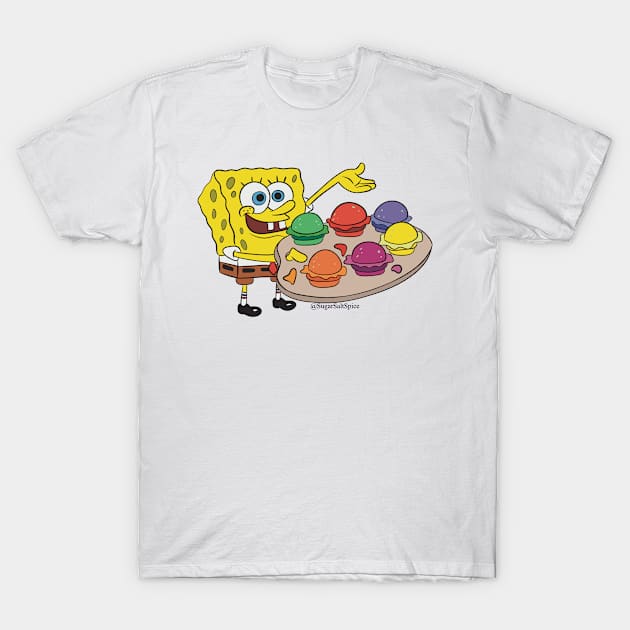 Would you like a pretty patty? #1b T-Shirt by SugarSaltSpice